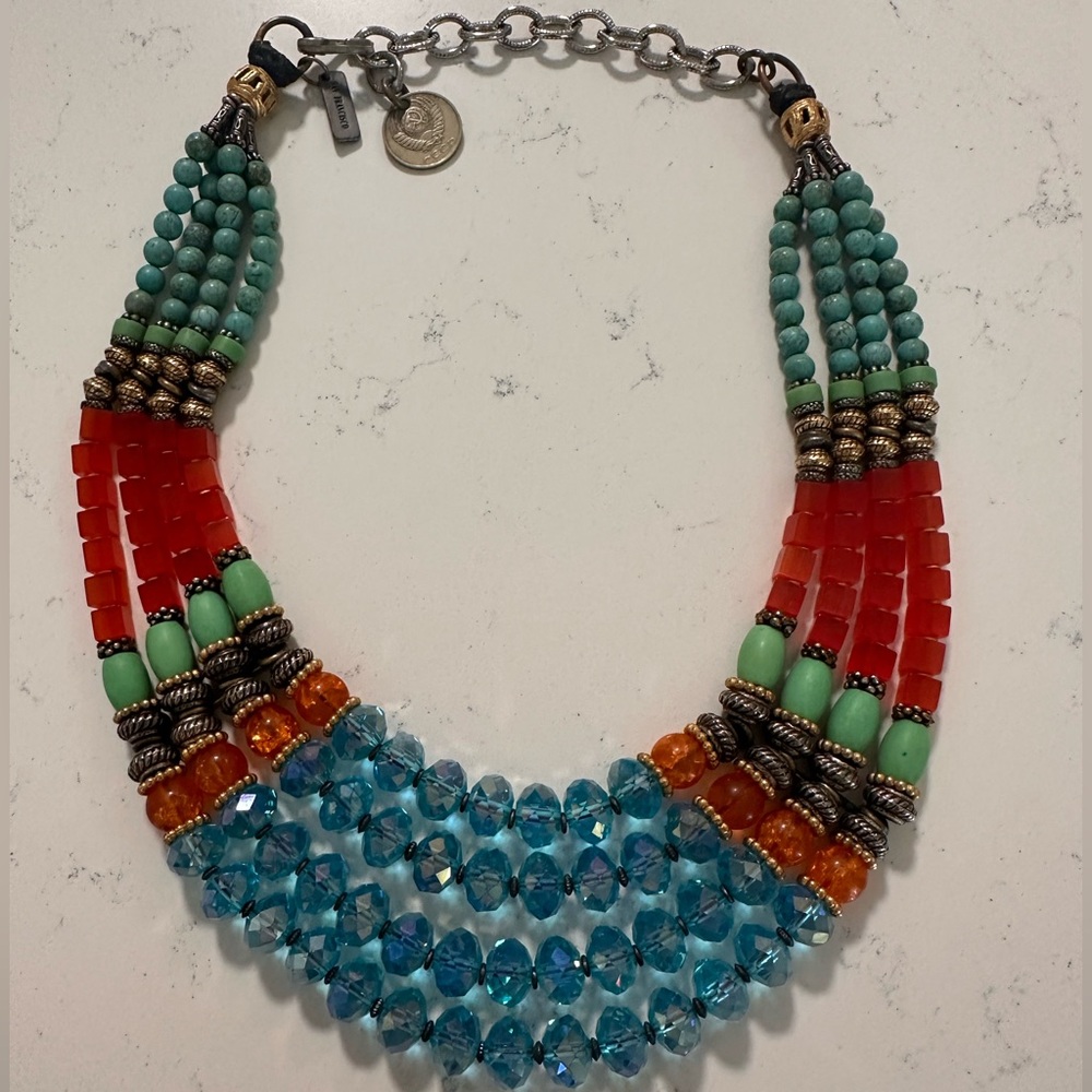 Masha Archer vintage necklace absolutely gorgeous. Rare to find. - Picture 13 of 14